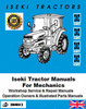 Thumbnail Iseki Tractor Manuals for Mechanics