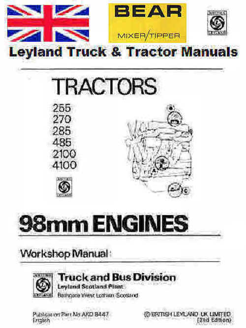 Product picture Leyland Truck & Tractors Vintage service & Repair manuals