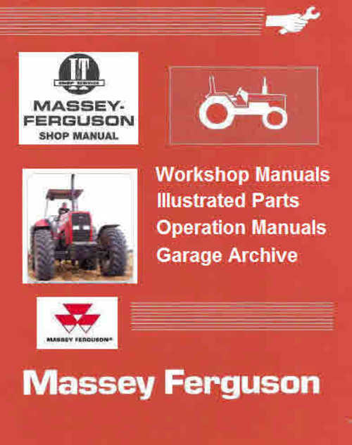 Product picture Massy Ferguson 8100 series Tractor Workshop Manual