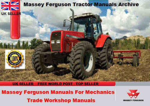 Product picture Massy Ferguson 8100 series Tractor Operation Manual 