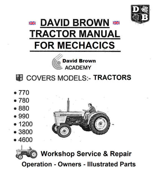 Product picture David Brown 1270 1370 amd 1570 Tractors Workshop Service